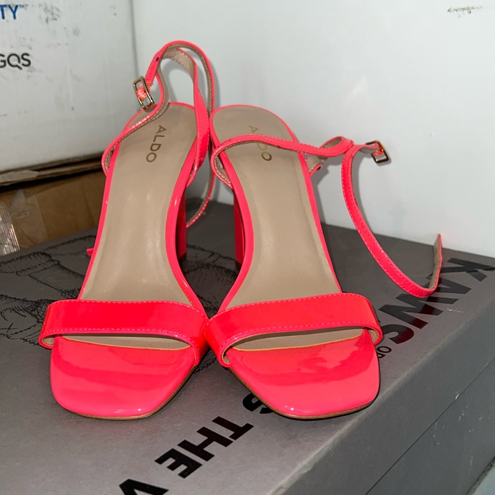 Aldo Neon Pink heels